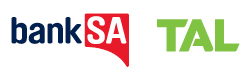 BankSA and TAL Logo